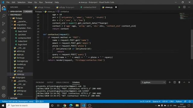 All About Django Forms | Part 1 | Django Forms Tutorial смотреть онлайн