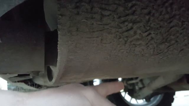 Subaru Forester проблема с глушителем