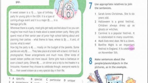 Spotlight 9 Модуль 1D. Special Occasions. Особенные события.