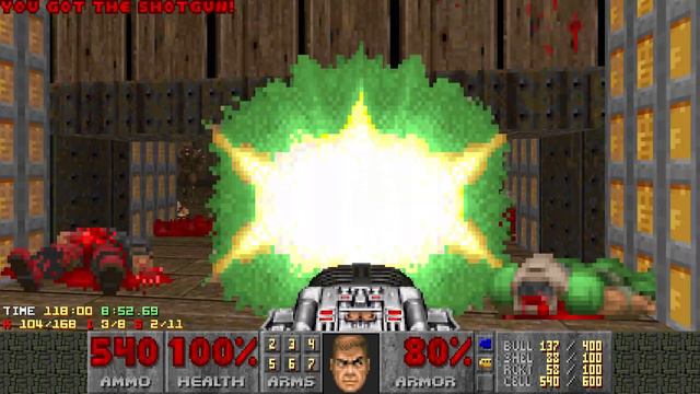 Doom II: Hell on Earth / Map15: Industrial Zone with .MID the Way id Did and Fast Monsters смотреть онлайн
