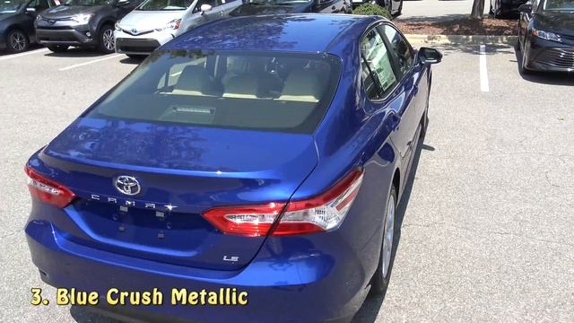2018 Camry (Part 12) All 10 Color Choices смотреть онлайн