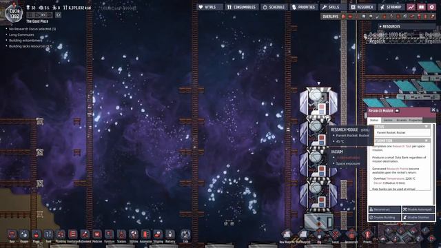 Badlands Hungry Dupes 19 : Liquid O2, H2 and Automated Rockets : Oxygen Not included смотреть онлайн