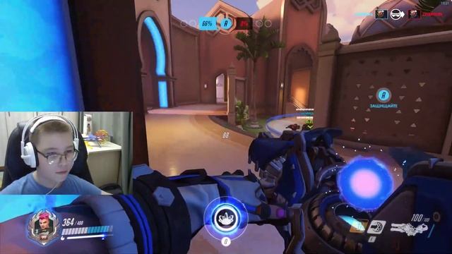 Стрим -Overwatch #44:Успеть за стрим получить звезду смотреть онлайн
