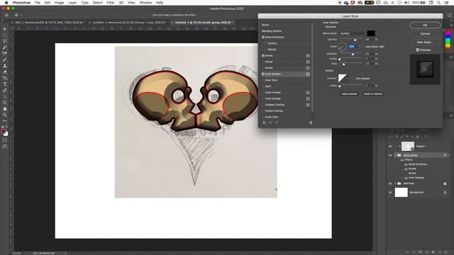 Vector in Photoshop 11 Layer Styles смотреть онлайн