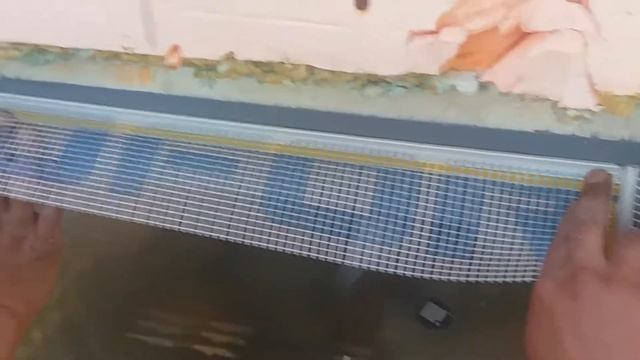 EIFS, установка элемента примыкания с сеткой на верхний оконный откос смотреть онлайн