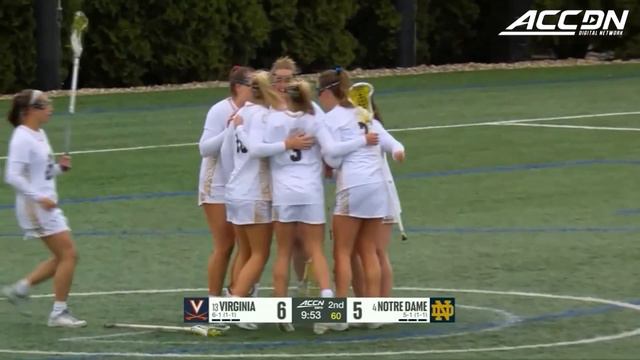 Virginia vs. Notre Dame Game Highlights | 2024 ACC Women's Lacrosse смотреть онлайн