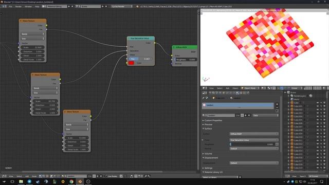 Advanced random object color variation | Blender / Cycles смотреть онлайн