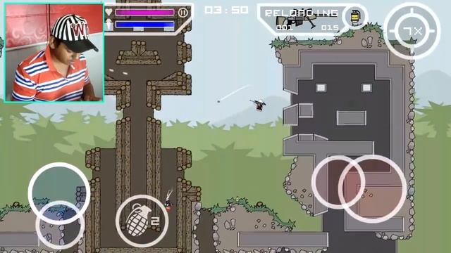 Mini Militia KingAnBru Vs Games@Glance Pro 1v1 !! | Doodle Army 2: Mini Militia #38 смотреть онлайн