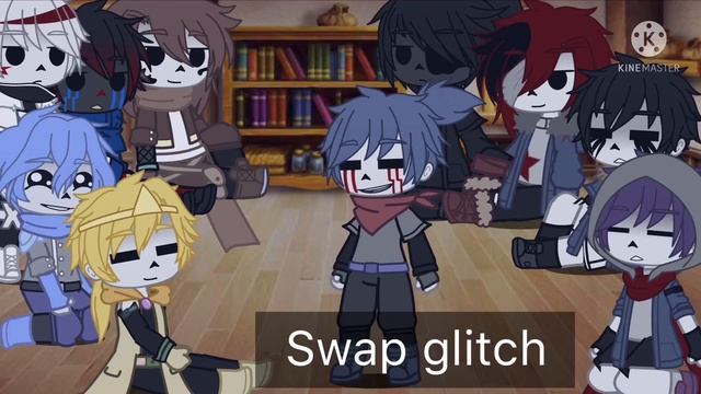 Sans aus react to my aus | Gacha club | undertale | read description смотреть онлайн