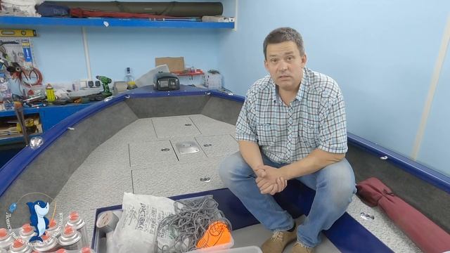 Windboat 4 5 EvoFish крепление груза смотреть онлайн