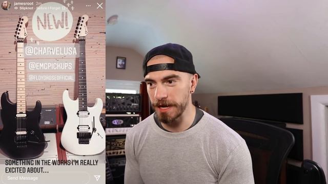 JIM ROOT NEW SIGNATURE GUITAR?! смотреть онлайн