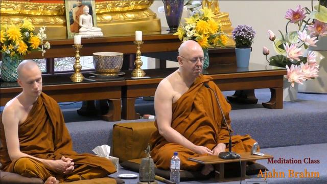 Guided Meditation | Ajahn Brahm | 21 October 2017 смотреть онлайн