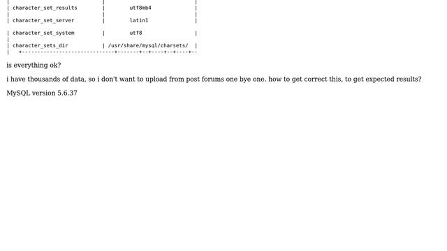 UTF-8: showing correct in database, but not in webpage смотреть онлайн