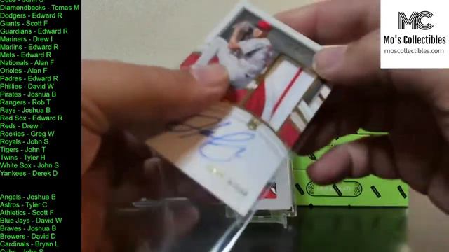 2022 Panini Immaculate Baseball Case #3 смотреть онлайн