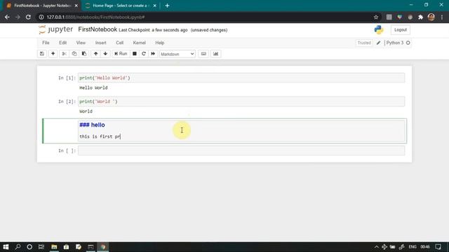 Python Jupyter Notebook | How To Download Jupyter Notebook | Python In Jupyter Notebook смотреть онлайн