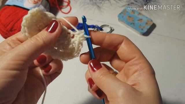 Мастер класс Шапочка рождественского олененка, 2 часть смотреть онлайн