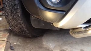 Аэродинамические щитки Renault Duster