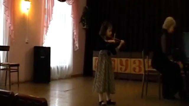 Межрайонный конкурс, Щадилова Катя, 5 лет смотреть онлайн