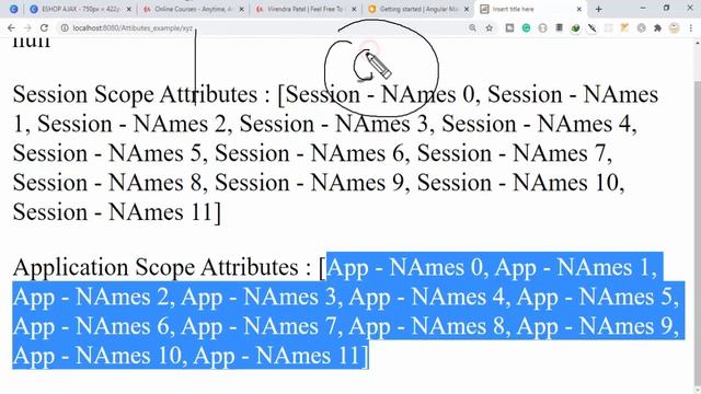 #46. Application Scope | Advanced Java | Servlet | JSP | HIndi смотреть онлайн
