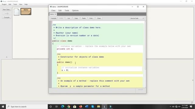 Simple bluej Java program for the beginners смотреть онлайн