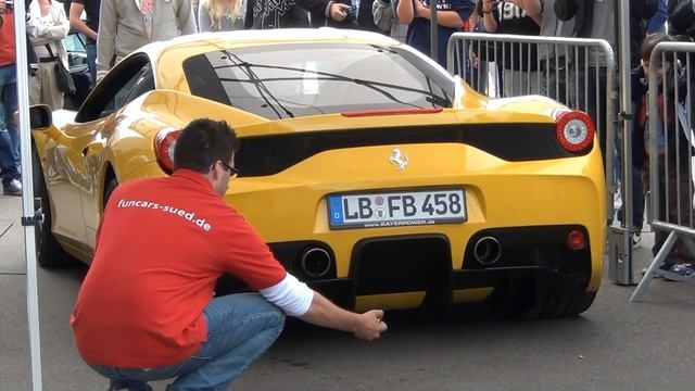[Rev Battle] Ferrari 458 Speciale vs. 458 Italia смотреть онлайн