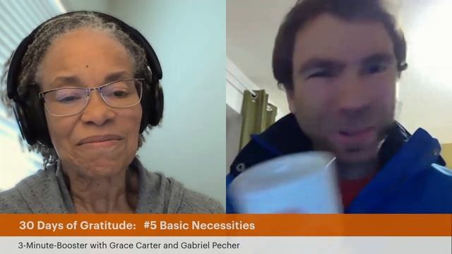 30 Days of Gratitude #5 Basic Necessities - with Grace Carter and Gabriel Pecher смотреть онлайн