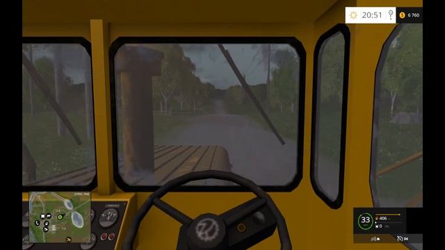 Прохождение карты Сосновка 37 серия "Привезли воду в теплицу" в Farming Simulator 15 смотреть онлайн