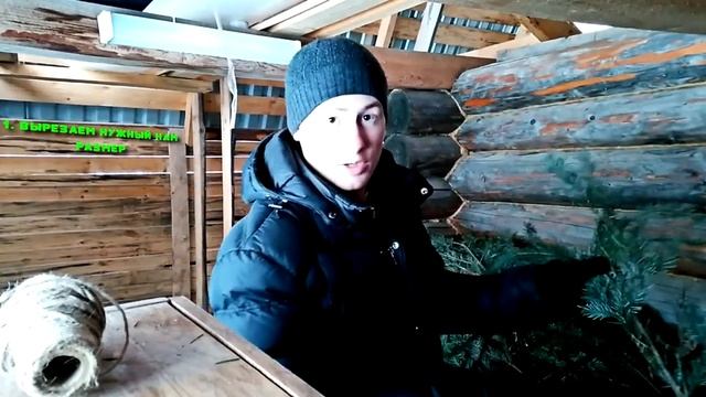 Как сделать отличный пихтовый веник для бани правильно? Как париться в бане? смотреть онлайн