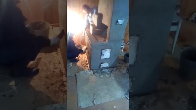 Шпаклевка.новой. Печки. смотреть онлайн