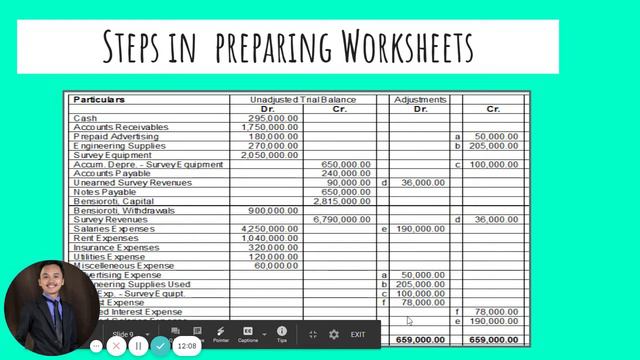 HOW TO PREPARE ACCOUNTING WORKSHEETS? смотреть онлайн