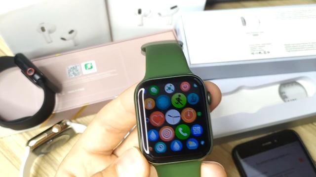 Обзор смарт часов Watch 7 Pro Max (интересный аналог) смотреть онлайн