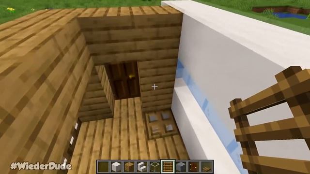 Minecraft: How to Build a Small Modern underground House with Secret Base Tutorial (Easy) #28 смотреть онлайн