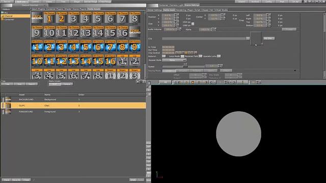 Viz Artist 3.8 - DVE Transformation смотреть онлайн