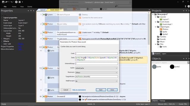 Синхронизация объекта не привязанного к игроку. Construct 2 photon. Конструкт 2 мультиплеер. смотреть онлайн