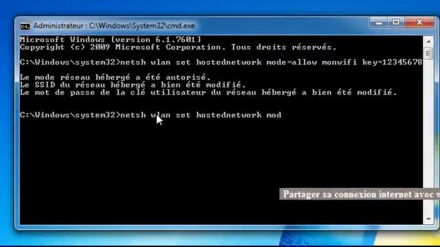 Comment partager internet avec windows7 смотреть онлайн