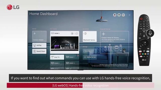 TV LG | Come Utilizzare Comando Vocale Nelle Smart TV WebOS 6.0