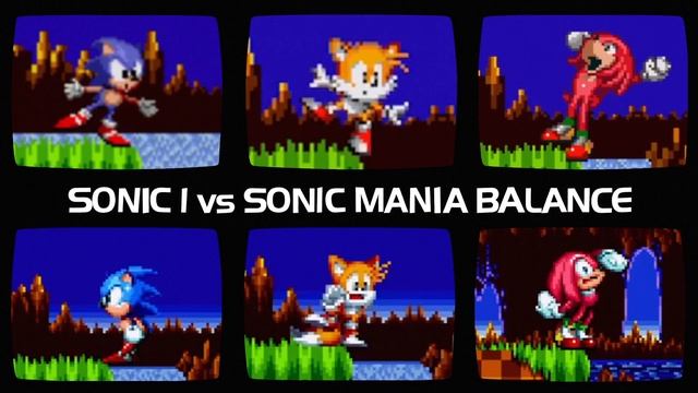 Sonic the Hedgehog vs Sonic Mania KEEPING BALANCE смотреть онлайн