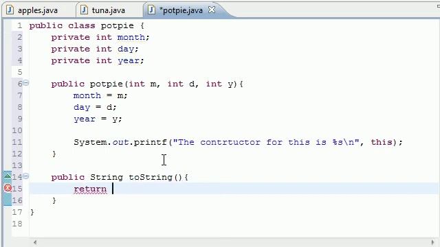 Bobprep - Java Programming Tutorial 42 toString смотреть онлайн