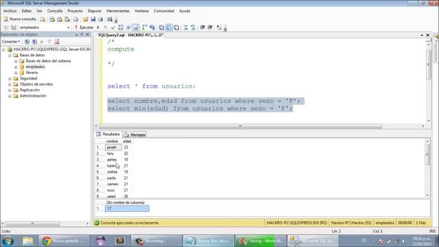 Tutoriales SQL Server #27 - compute смотреть онлайн