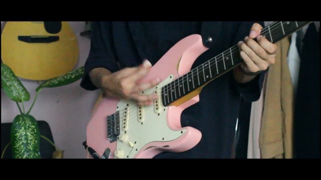 How to play guitar using hitori goto's solo riff смотреть онлайн