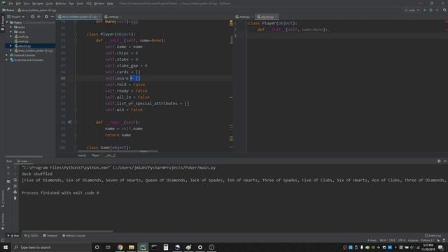 Poker with Python #5 - Making Players and Dealing Cards! смотреть онлайн