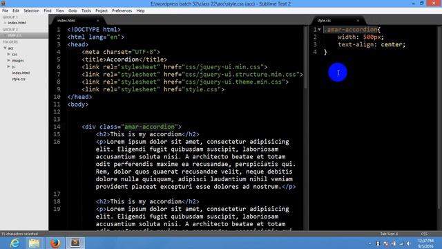 Accordion & tabs jquery(Part-84) смотреть онлайн