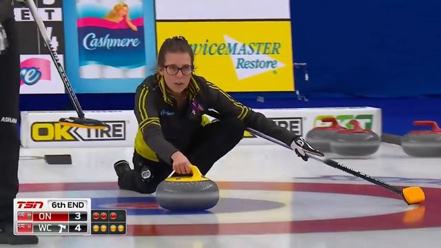 Draw 19 - Scotties Tournament of Hearts - Homan (ON) vs. Carey/Fleury (WC1) смотреть онлайн
