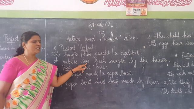 5. Active & Passive voice - Present perfect, Past perfect and Future perfect tense. смотреть онлайн