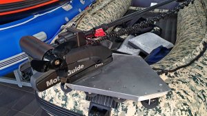 Крепление Motorguide,  Minn Kota и лебедок на ПВХ лодках. Универсальная площадка.