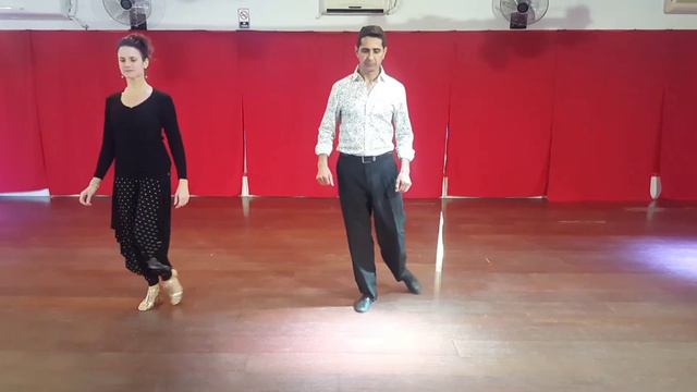 Уроки танцев - Шаги в аргентинском танго смотреть онлайн