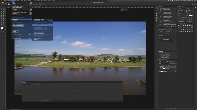Standbilder aus Video exportieren und bearbeiten in Adobe Photoshop смотреть онлайн