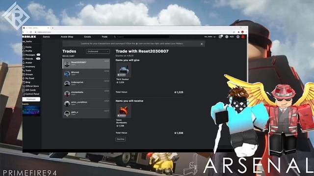 КАК ТРЕЙДИТЬ В ROBLOX смотреть онлайн