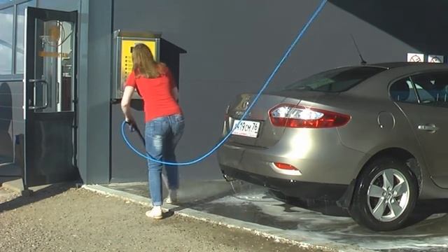 Девушки на мойке самообслуживания Gartex, вендинг смотреть онлайн