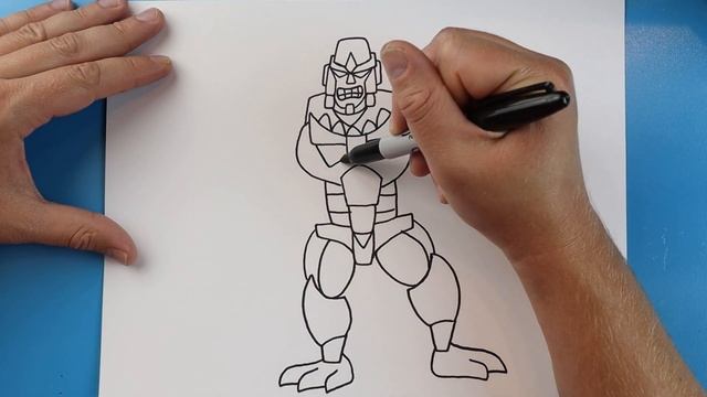 How to Draw MEGATRON T-REX!!! смотреть онлайн